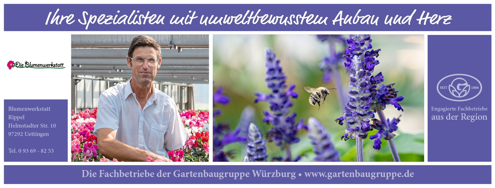 Die Blumenwerkstatt Rippel - Gartenbaugruppe Würzburg
