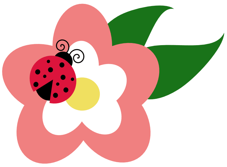 Nützling Marienkäfer Auf Blume Nützling Marienkäfer Auf Blume